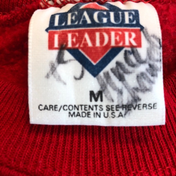 Vintage 1994 NFL Kansas City Chiefs Flintstones Pullover Sweater Mens Medium - Picture 6 of 8